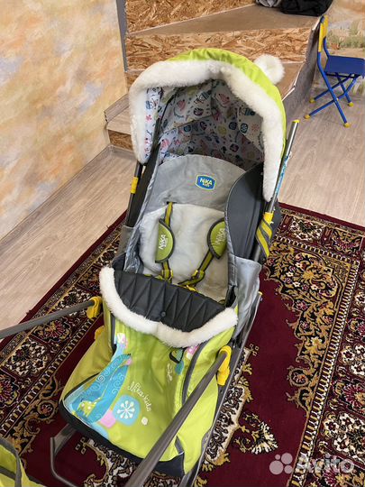 Санки коляска ника