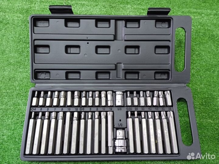 Набор вставок torx, spline, шестигранников