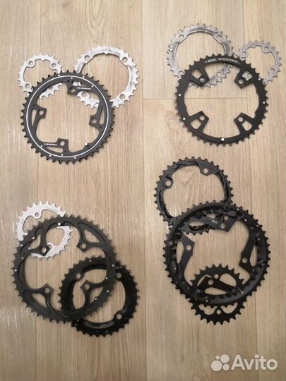 Грипсы Nukeproof и WTB, звёзды, кассета, зажим итд