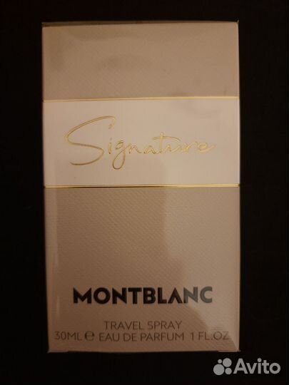 Monblanc Signature 30 мл