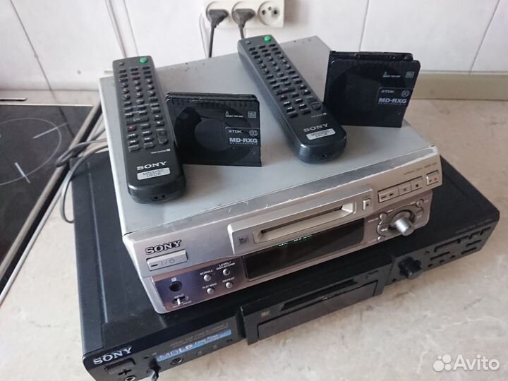 Sony - MD дека 2 штуки