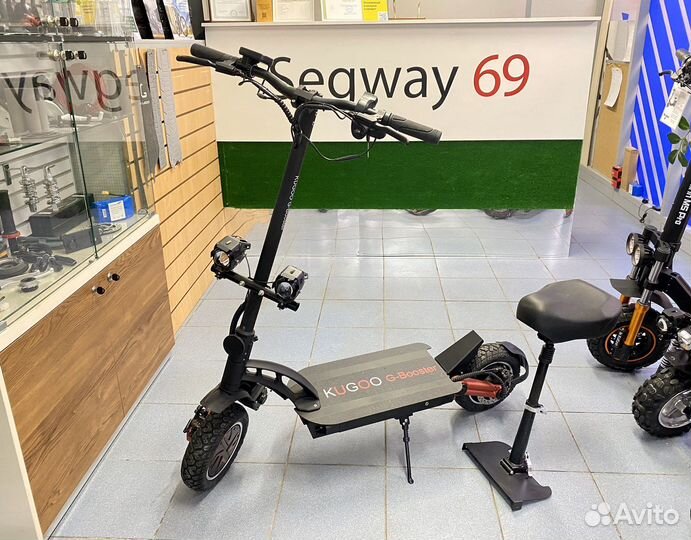 Электросамокат Kugoo G-Booster полный привод