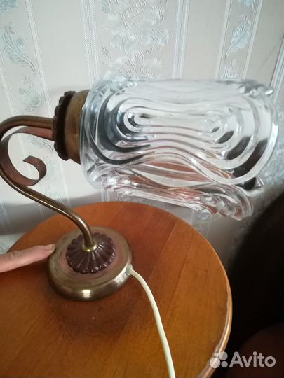 Бра хрустальная