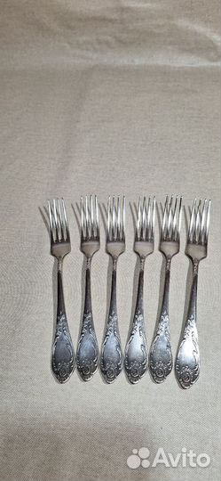 Вилки мельхиоровые винтаж