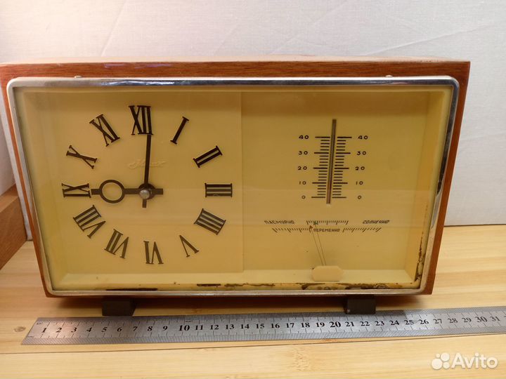 Настольные механические с барометром 