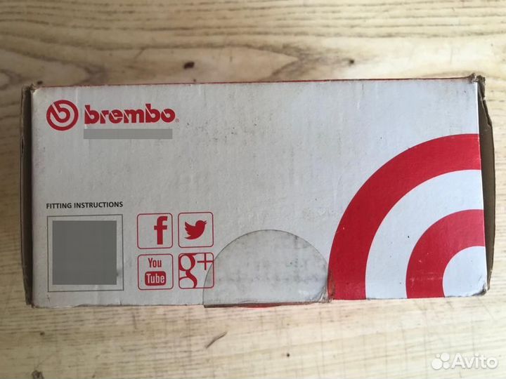 Колодки brembo