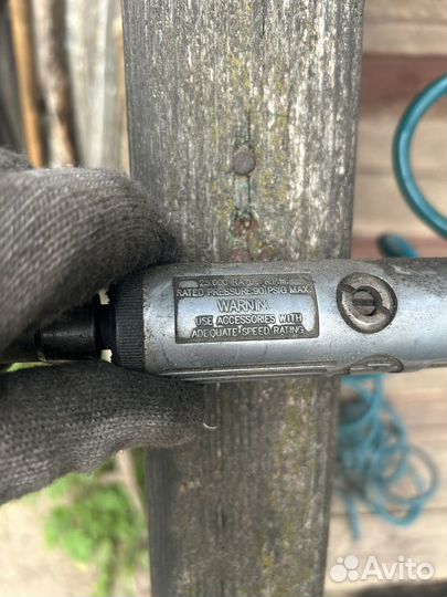 Бормашинка пневматическая для зачистки шин