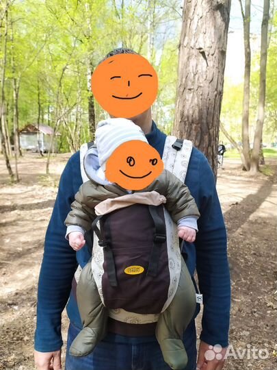 Переноска-кенгуру для новорожденных