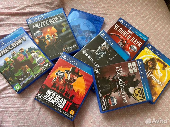 Игры для приставки ps4