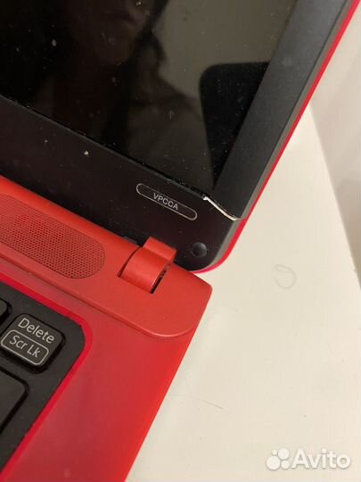 Ноутбук Sony vaio VPC-CA4S1R (красный) (VPC-CA4S1R