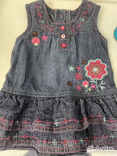 Пакет одежды на девочку 74