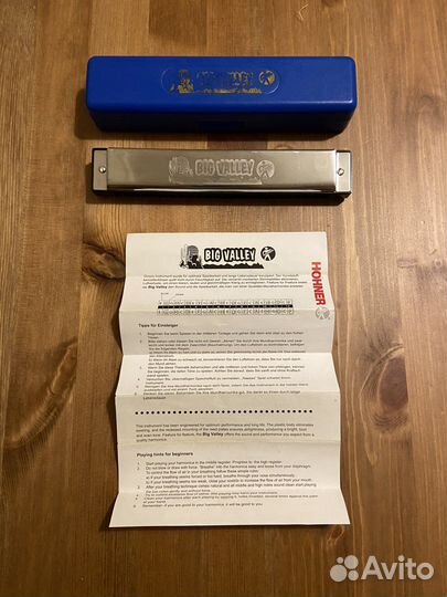 Губная гармоника hohner Big Valley 2550/48 C