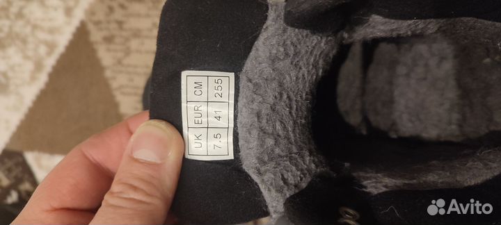 Кроссовки зимние мужские 41