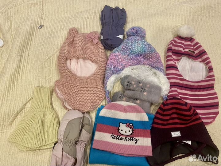 Шапки для девочек 48 размера