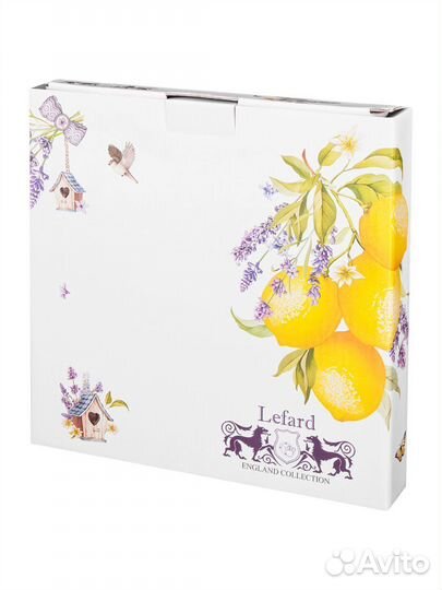 Набор тарелок закусочных Lefard прованс лаванда 2