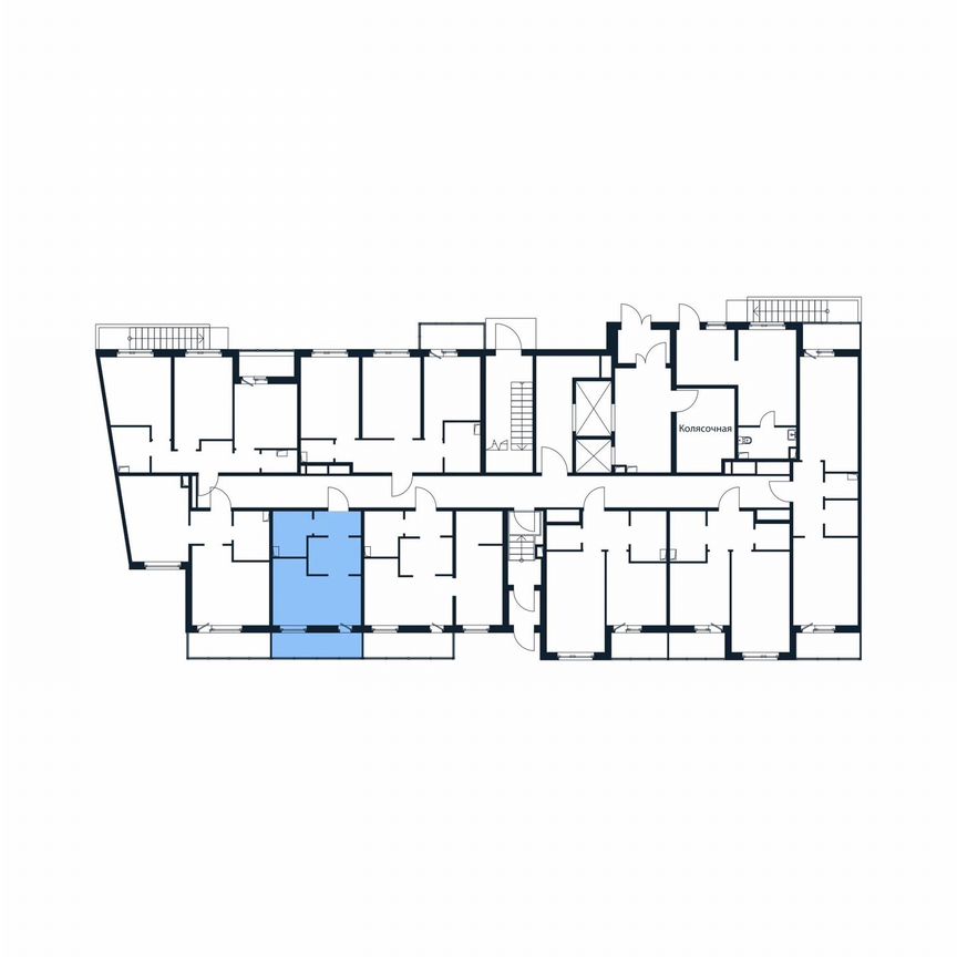 Квартира-студия, 28,6 м², 1/12 эт.