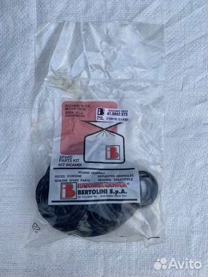 Клапана bertolini ; Мембраны ; комплект манжет