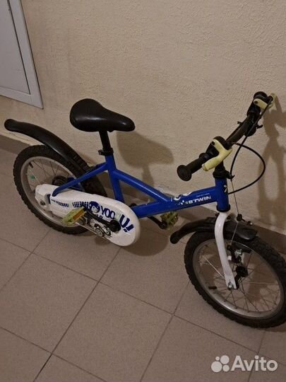Детский велосипед Декатлон диаметр 16