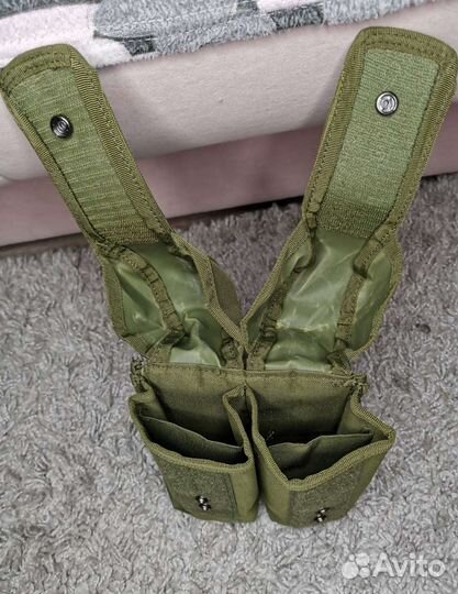 Подсумок на 4 магазина для ак