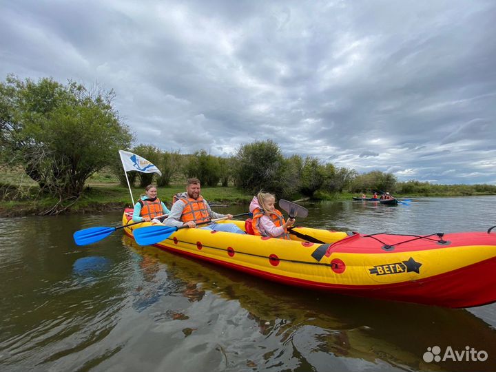Сплав по реке в Улан- Удэ