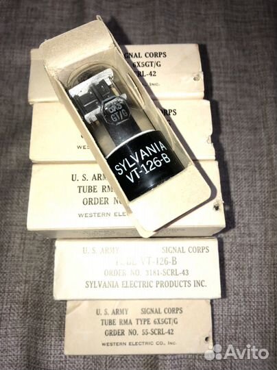 Радиолампы 6x5