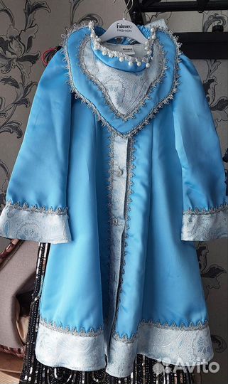 Костюм снегурки детский