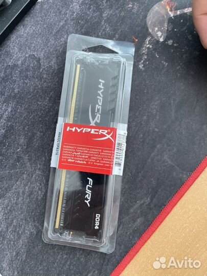 Kingston Fury hyperx 16 гб HyperX 2400