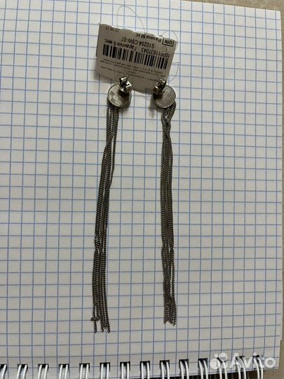 Серебряные серьги