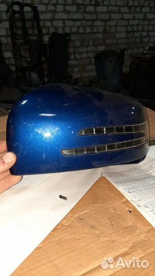 Крышка зеркала левая Mercedes Ml W166 X166 C292