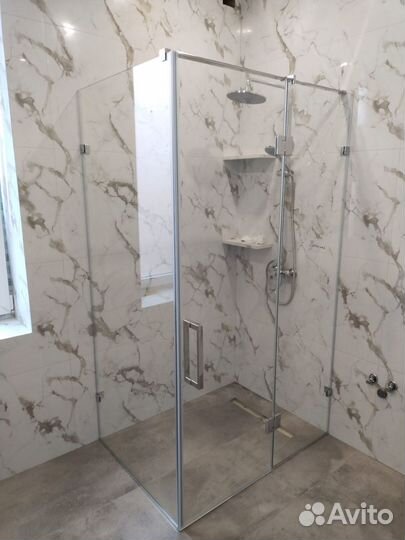 Душевые перегородки кабины из закалённого стекла