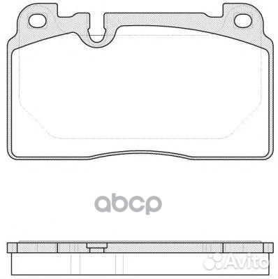 Колодки тормозные передние audi A6 allr 12/A7