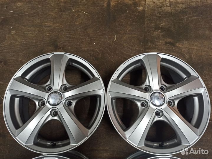 Диски 15 5х114,3 ET53 темные из Японии