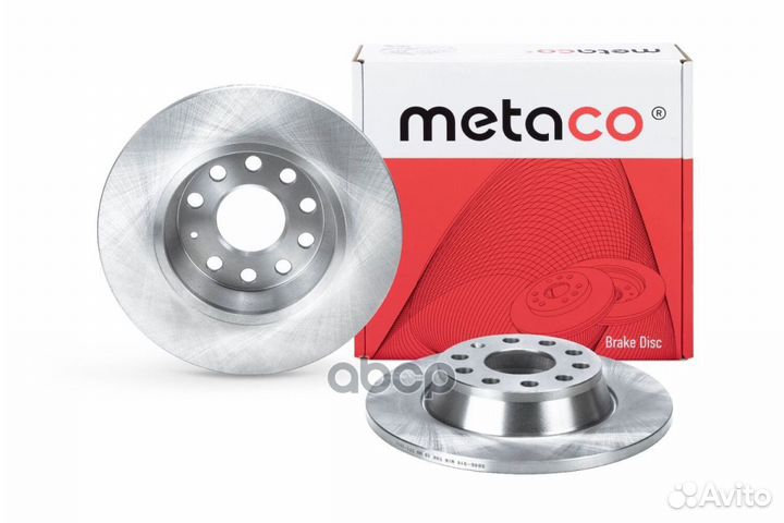 Диск тормозной задний 3060-016 metaco