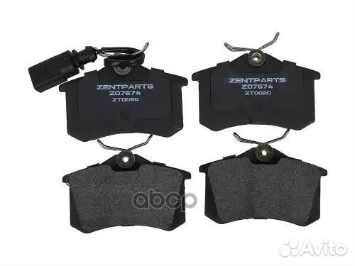 Колодки тормозные дисковые Audi A4 RS4 2.7i