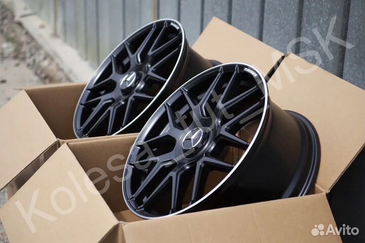 Диски Mercedes AMG r20 5/112 Matt Black