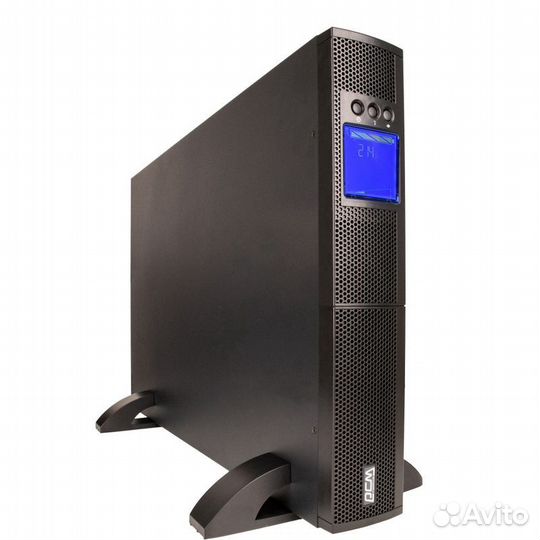 Ибп большой мощности Powercom sentinel, On-Line, 1500VA/1500W, Rack/Tower, 6*IEC320-C13, Serial+USB