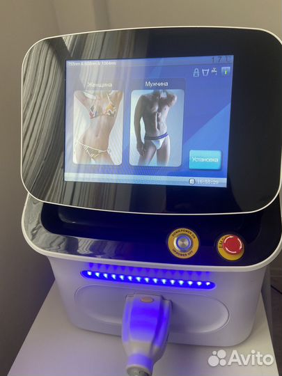 Лазерный аппарат для удаления волос