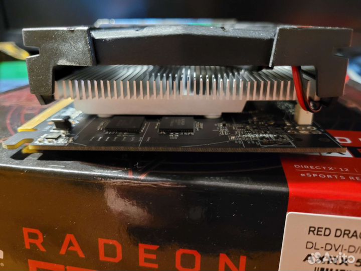 Видеокарта Radeon rx 550 4gb