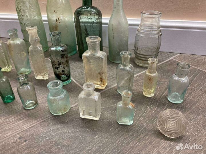Пузырьки, флаконы, мерные бутылки СССР