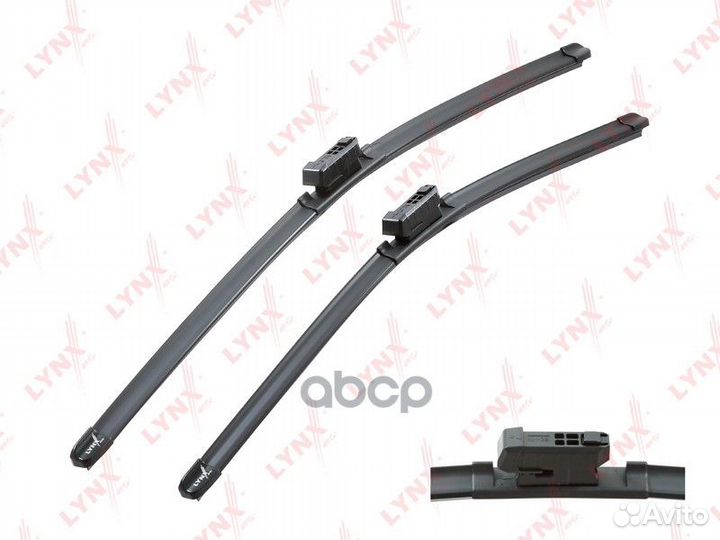 Комплект бескаркасных щеток стеклоочистителя 60