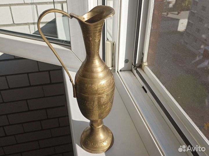 Кувшин латунь индия