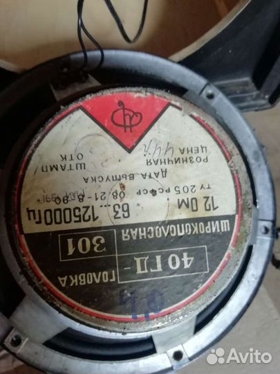 Динамик СССР 40гд-301