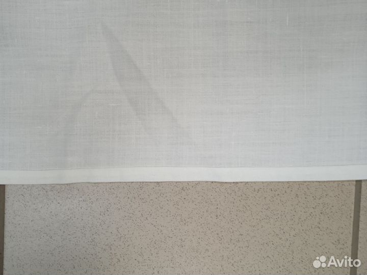 Штора лен