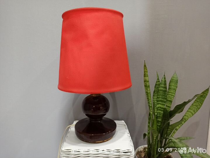 Настольная лампа торшер СССР винтаж