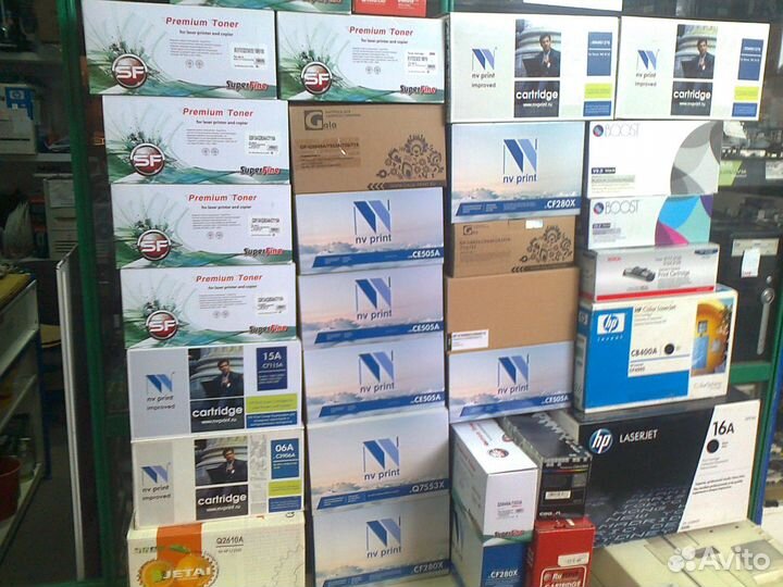 Картриджи : HP / Xerox / Sharp / samsung / Canon