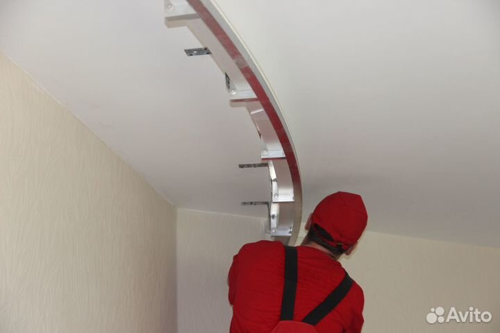 Натяжные потолки без посредников любой сложности