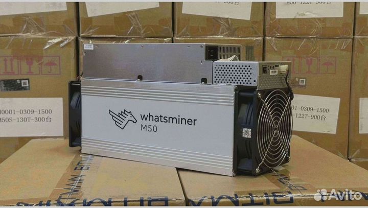 Whatsminer m50 120T 29W Новый