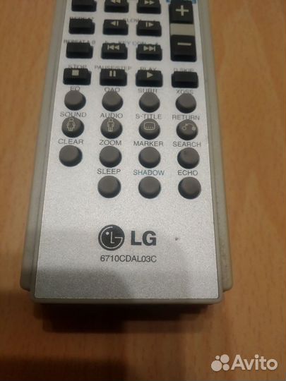 Пульт Lg LG 6710cdal03C для музыкальных центров