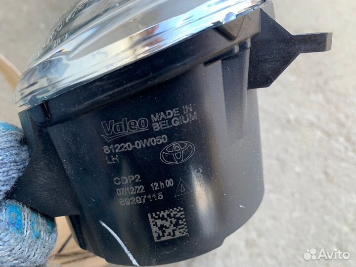 Птф, фара противотуманная левая Lexus GX