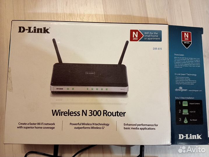 Wifi роутер D-Link DIR 615